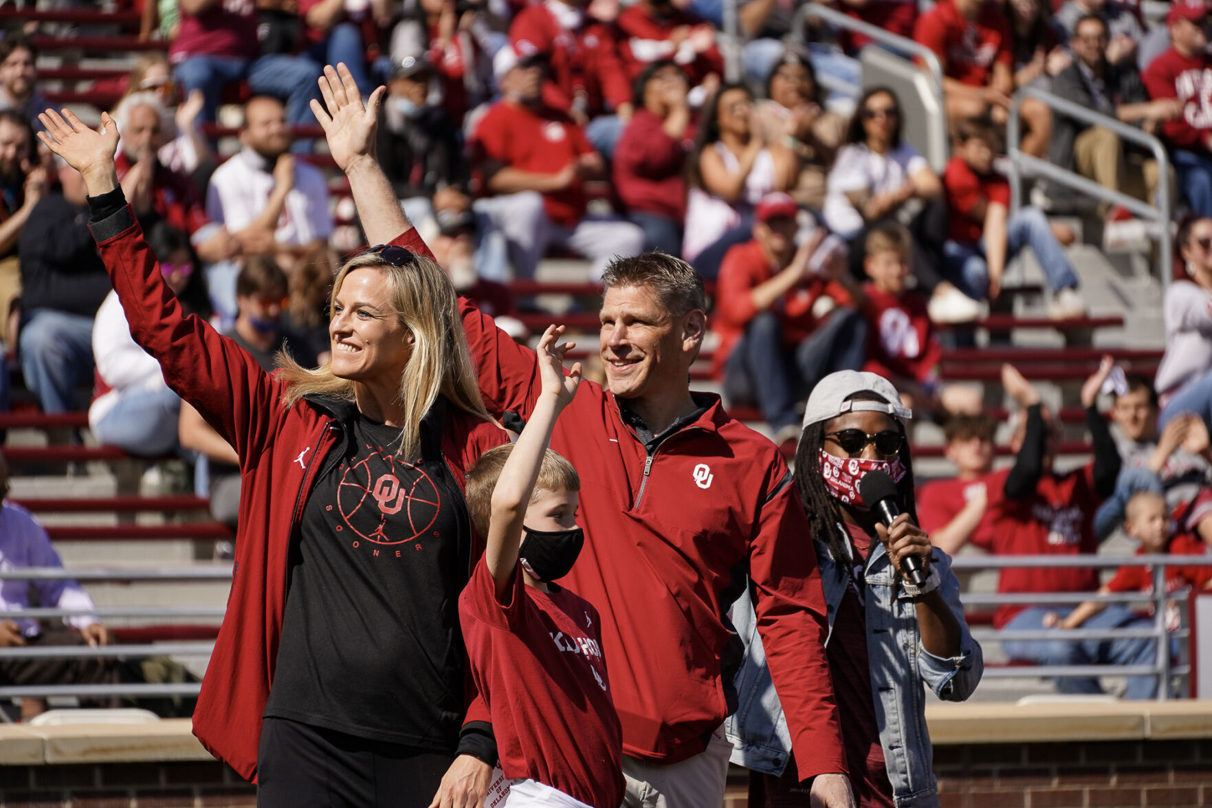 Jennie Baranczyk and Porter Moser